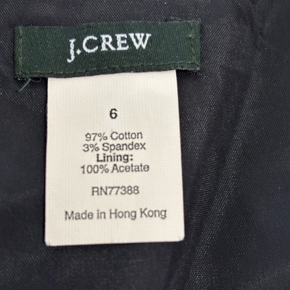 J. Crew Women’s Black Velvet Cocktail Dress Sleeveless V-Neck Party LBD Size 6 - Picture 2 of 9